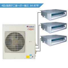 廈門家用格力空調一拖4只銷21888產品圖片高清大圖